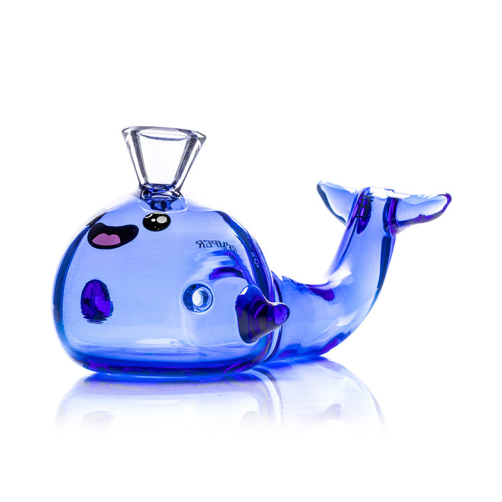 HEMPER - Blue Whale Hand Pipe 4"