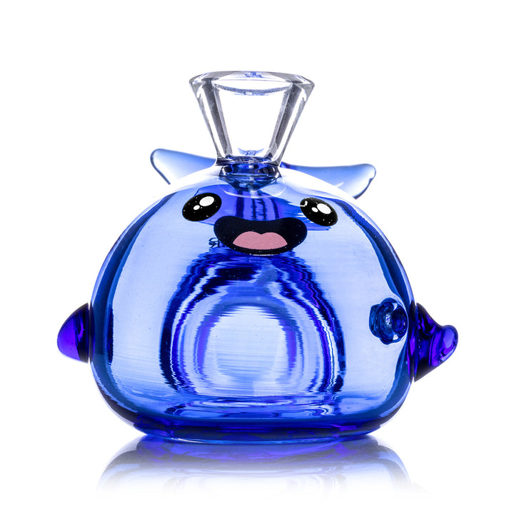 HEMPER - Blue Whale Hand Pipe 4"