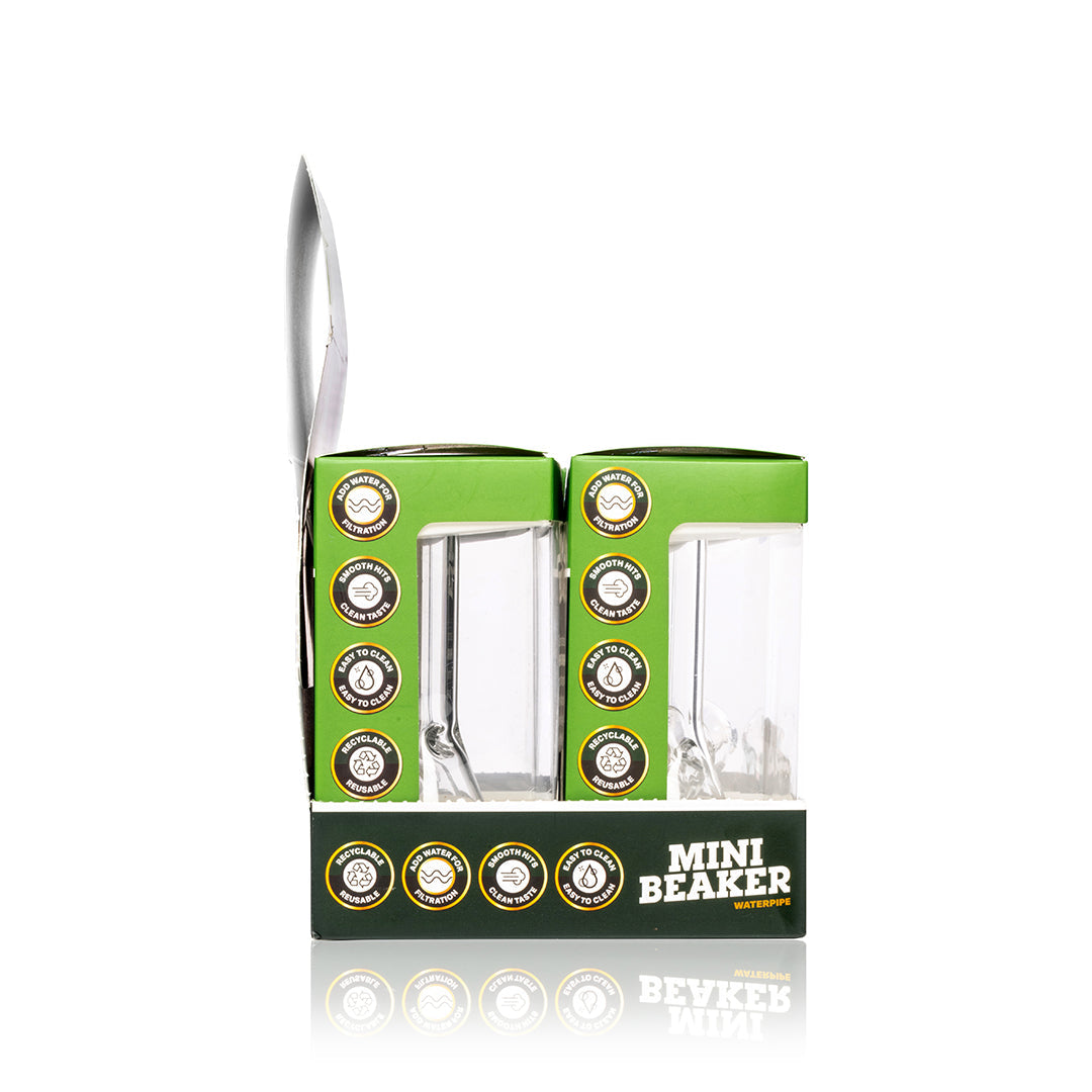 HEMPER - Mini Beaker Bong Display 4 Count