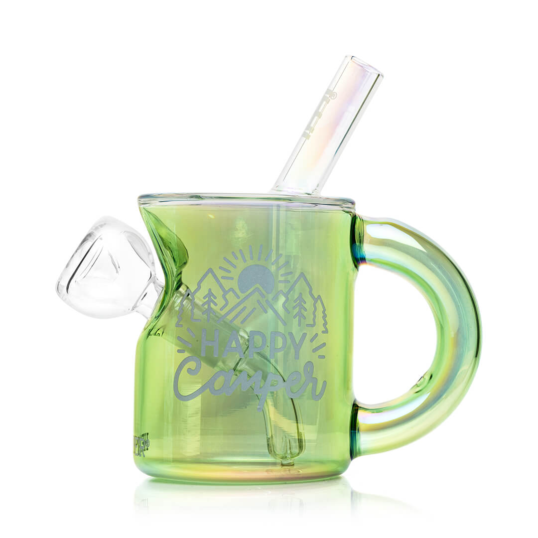 Happy Camper Campfire Mug Bong