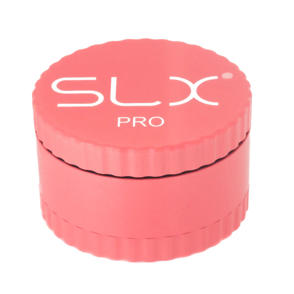 SLX Pro Grinder Aluminium Non Sticky 62 mm, Flamingo Pink
