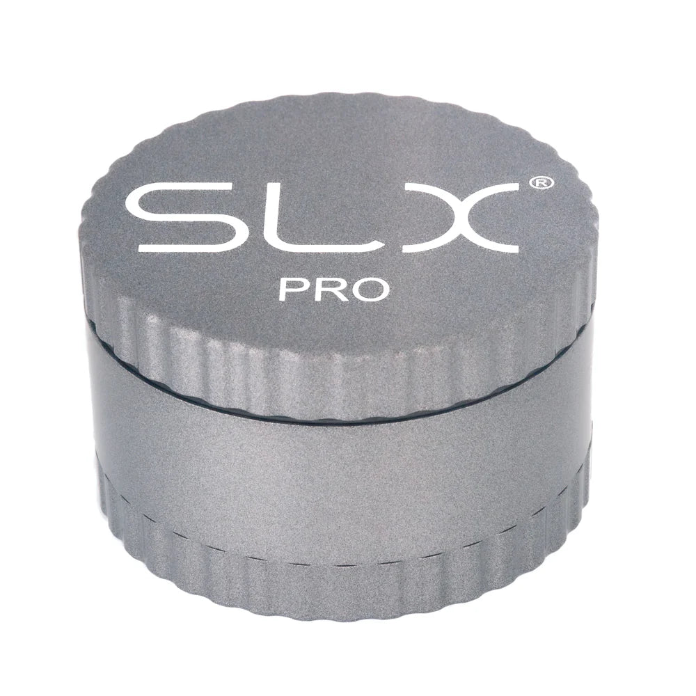 SLX Pro Grinder Aluminium Non Sticky 62 mm, Silver