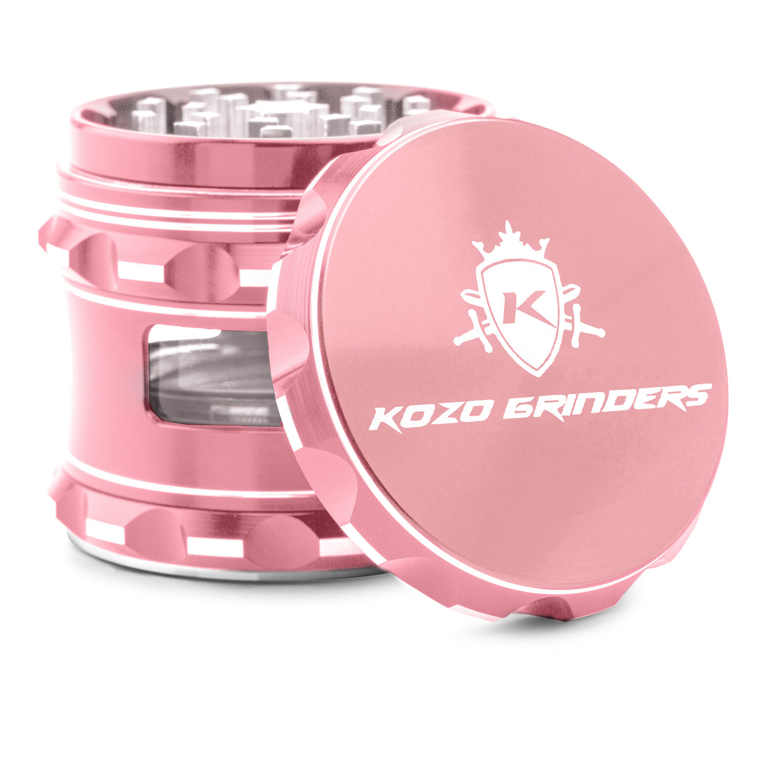 KOZO Grinder 63mm Window Rose Gold