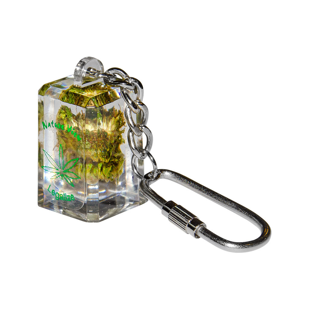 Acryl keyring with Herbs