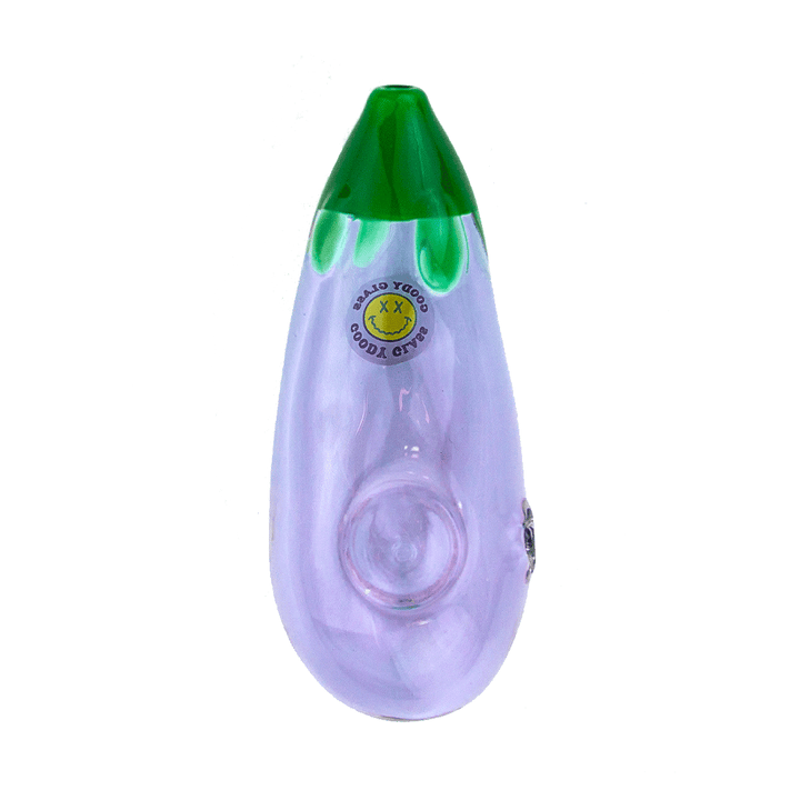 Goody Glass - Eggplant Hand Pipe