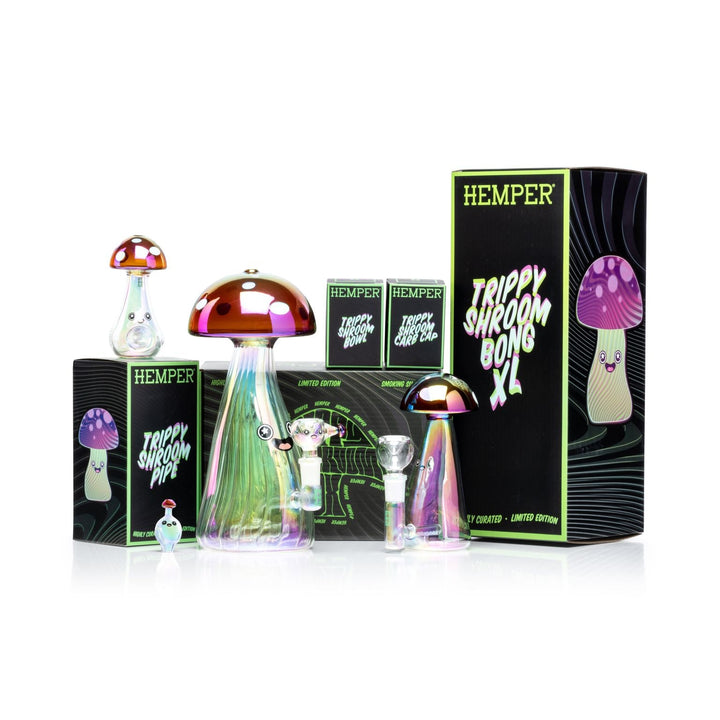 HEMPER- Trippy Shroom Pipe