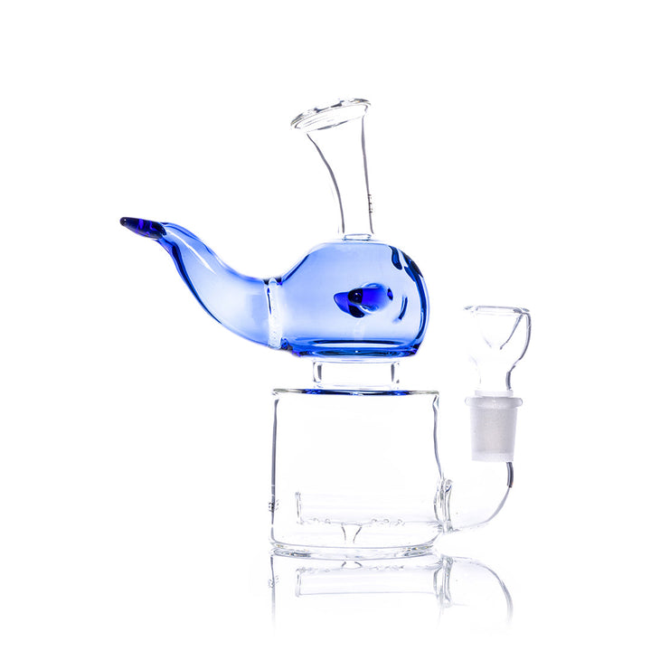 HEMPER- Blue Whale Bong 6.5"
