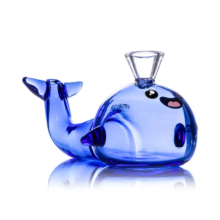 HEMPER - Blue Whale Hand Pipe 4"