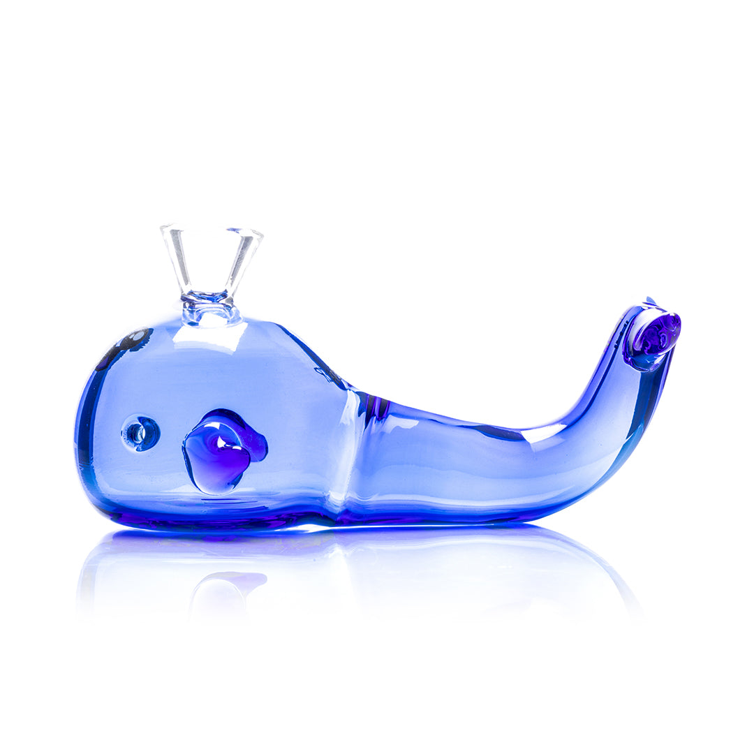 HEMPER - Blue Whale Hand Pipe 4"