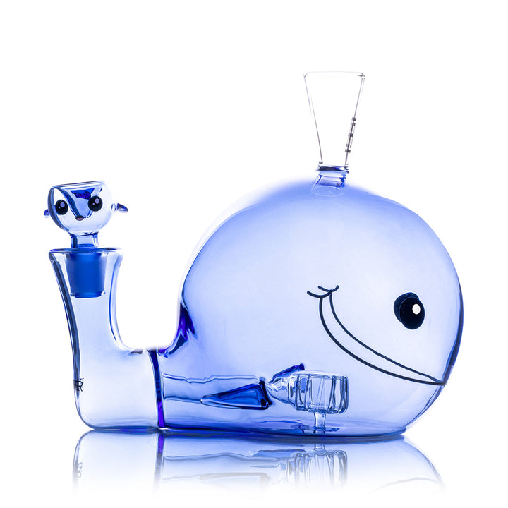 HEMPER- Blue Whale XL Bong 6.25"