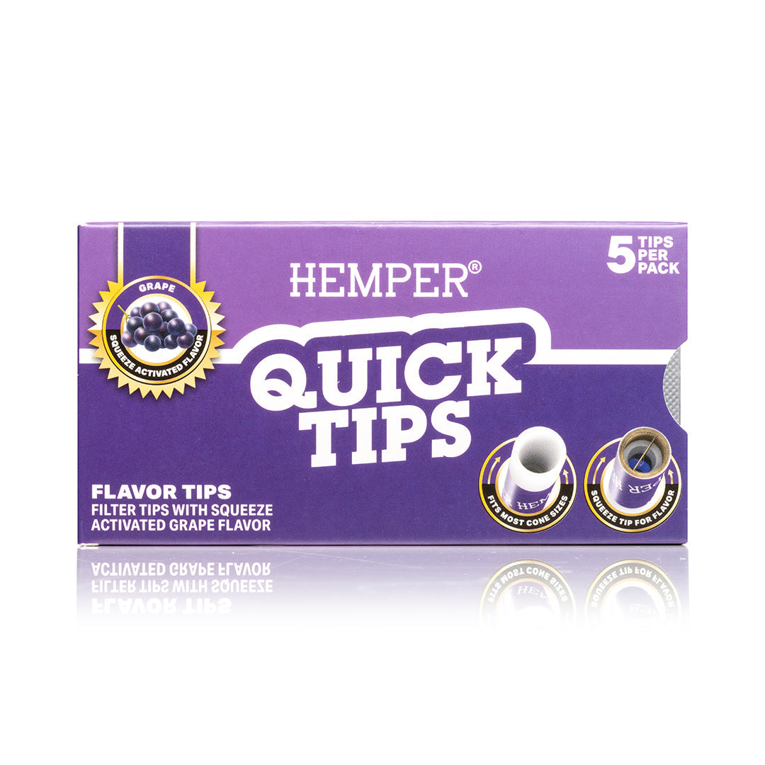 HEMPER - Grape Quick Tips - Display 10ct