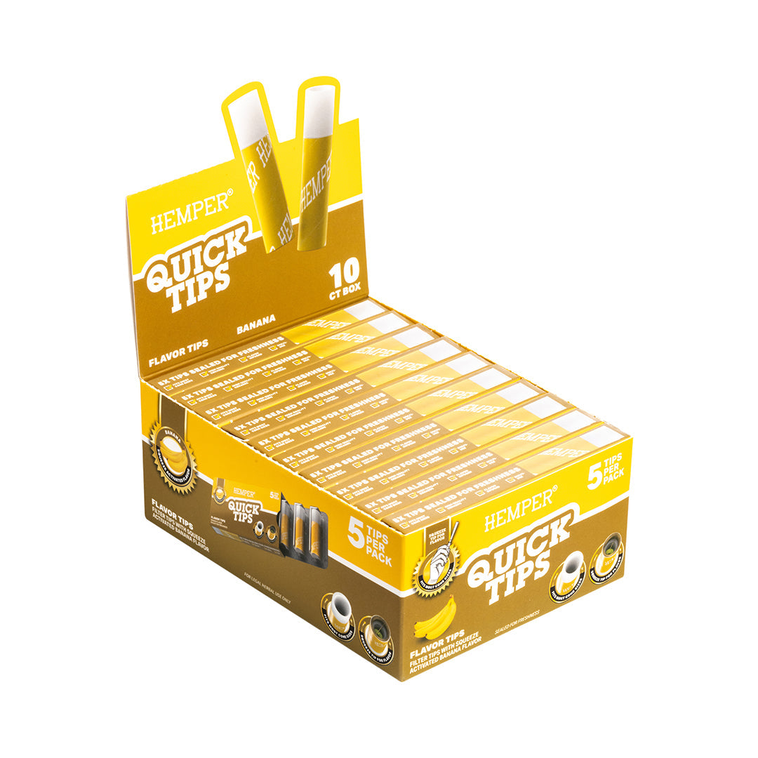 HEMPER - Banana Quick Tips - Display 10ct