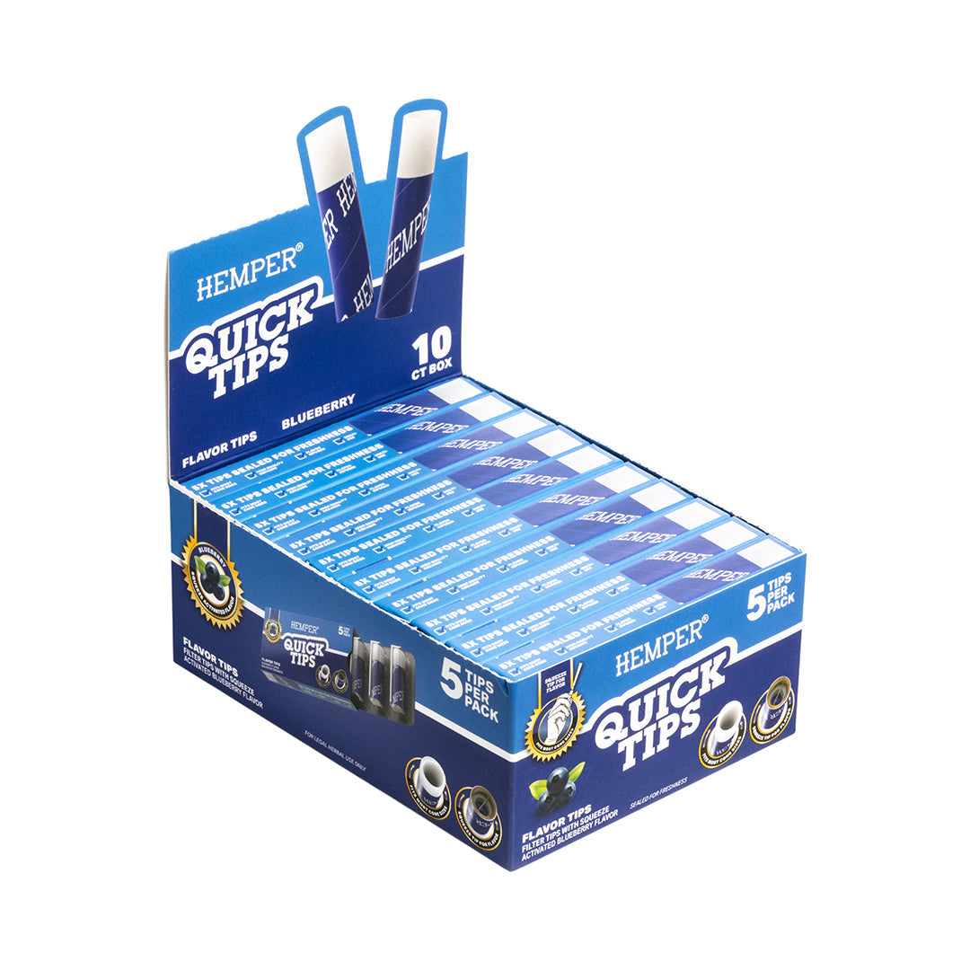 HEMPER - Blueberry Quick Tips - Display 10ct