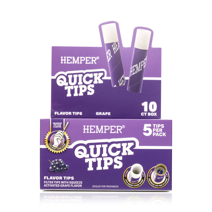 HEMPER - Grape Quick Tips - Display 10ct