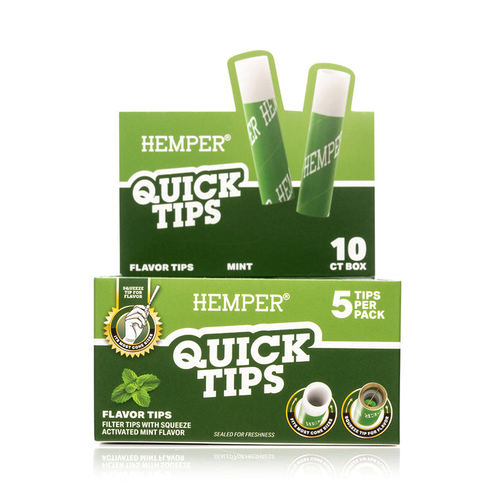 HEMPER - Mint Quick Tips - Display 10 Count