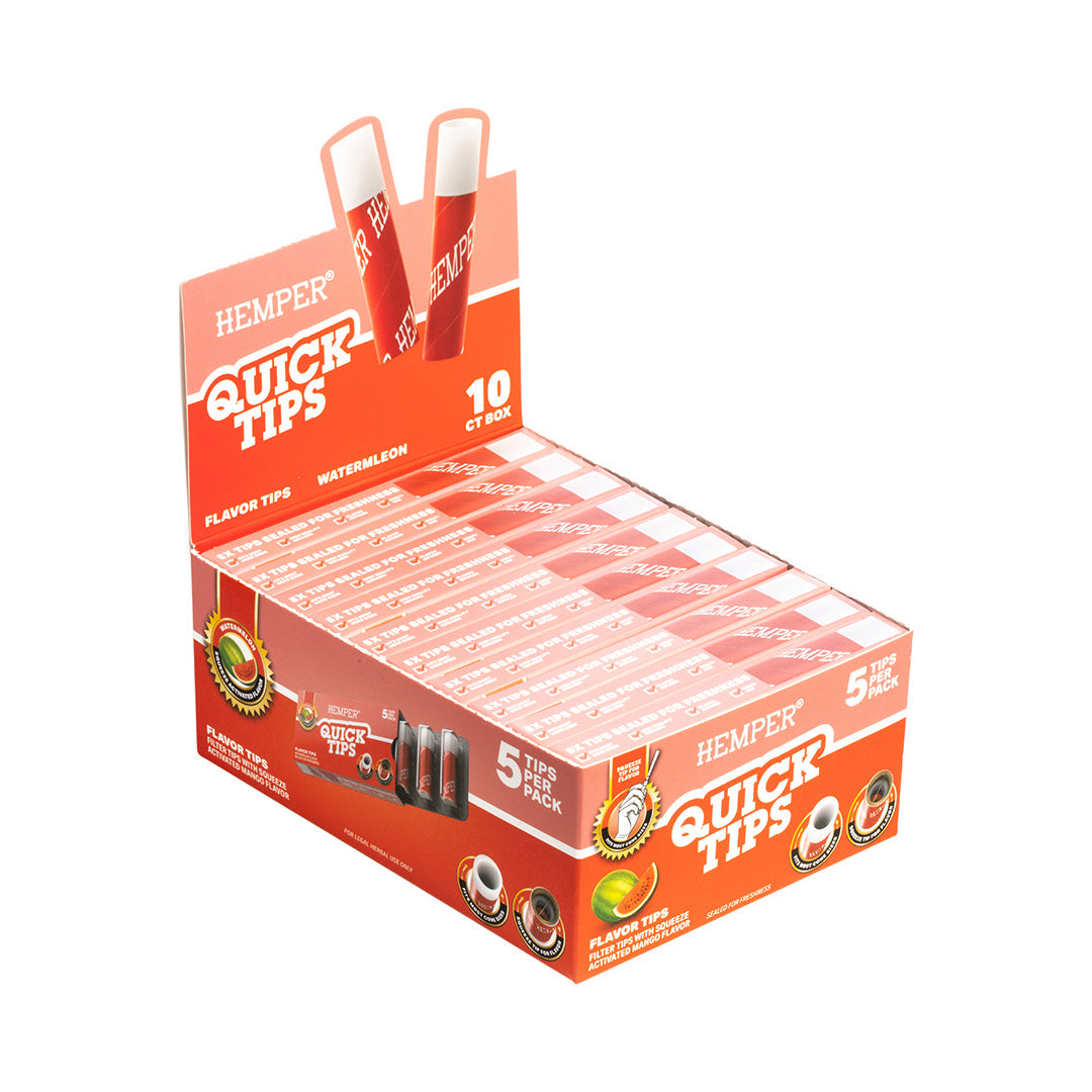 HEMPER - Watermelon Quick Tips - Display 10 count