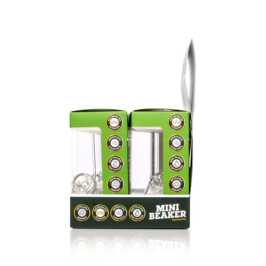 HEMPER - Mini Beaker Bong Display 4 Count