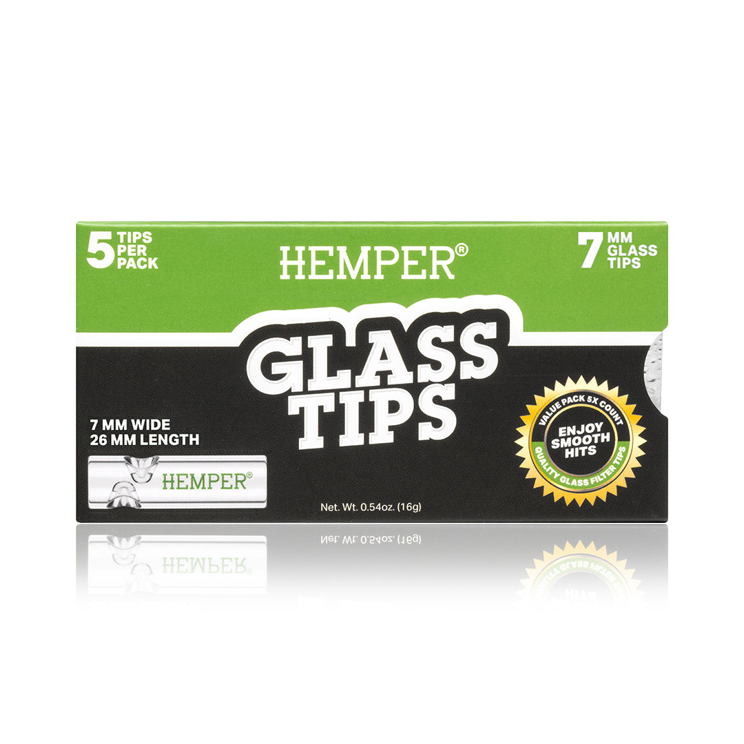 Glass Filter Tips 7mm | 5 Pack