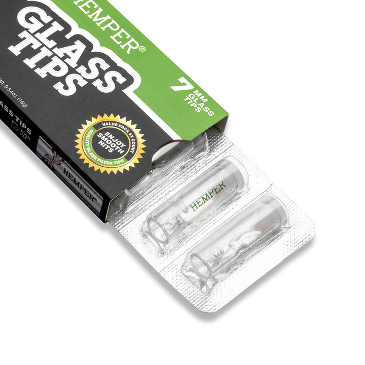 Glass Filter Tips 7mm | 5 Pack
