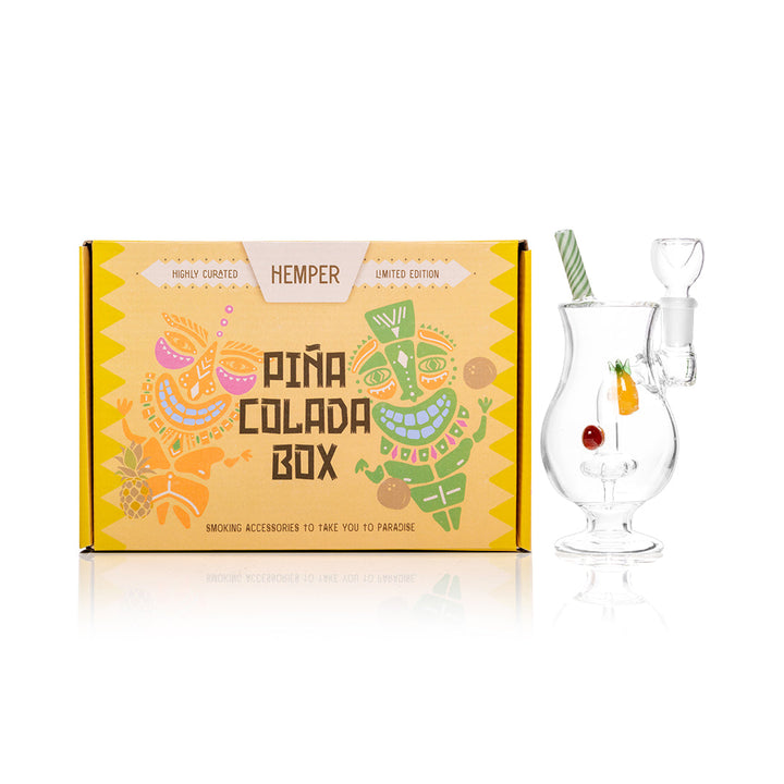 HEMPER - Pina Colada Bong 6"