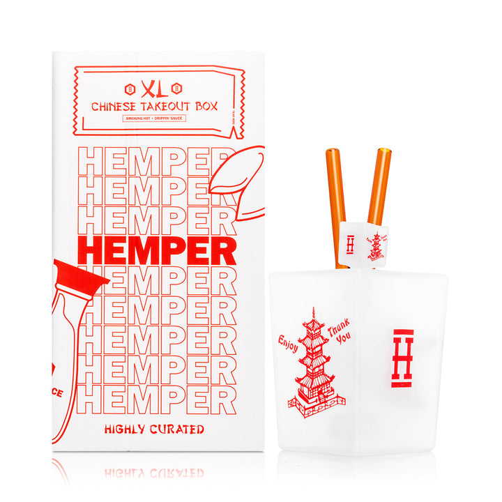 HEMPER - Chinese Takeout XL Bong 9"