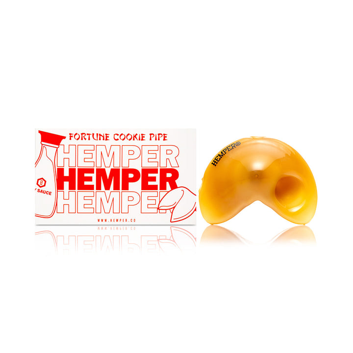 Hemper Fortune Cookie 3 Inch Glass Hand Pipe
