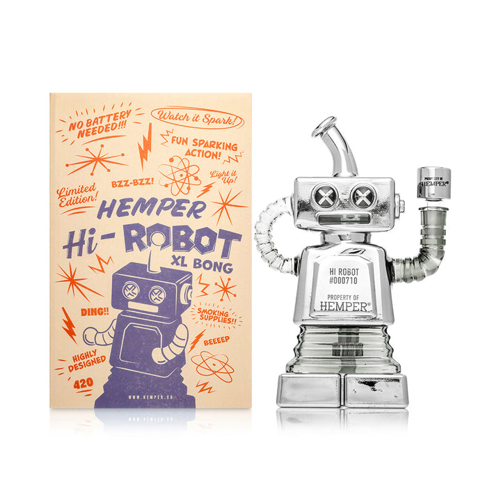 Hemper Hi-Robot XL Recycler Bong 8.75"