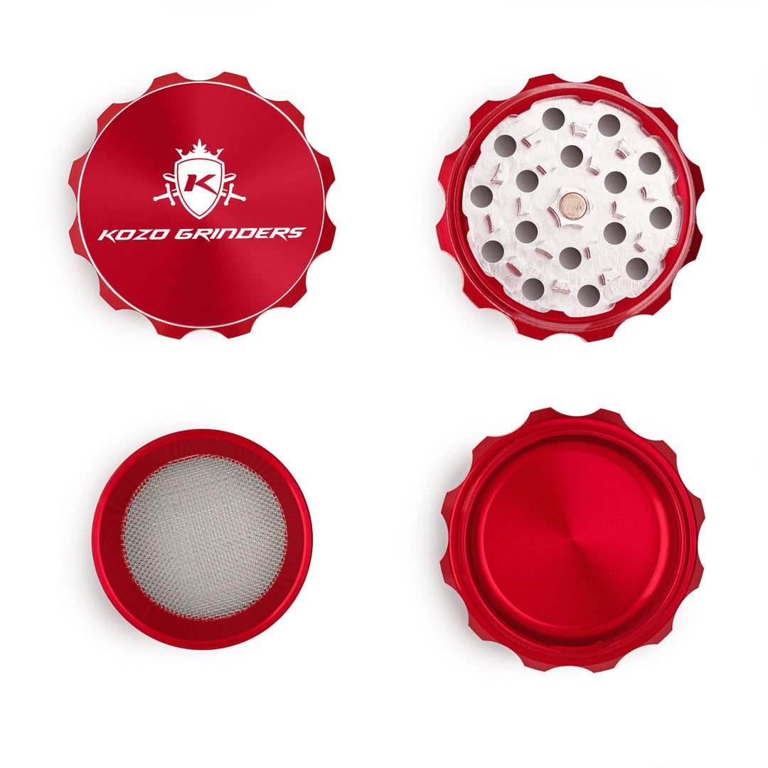 KOZO Grinder 50mm Red