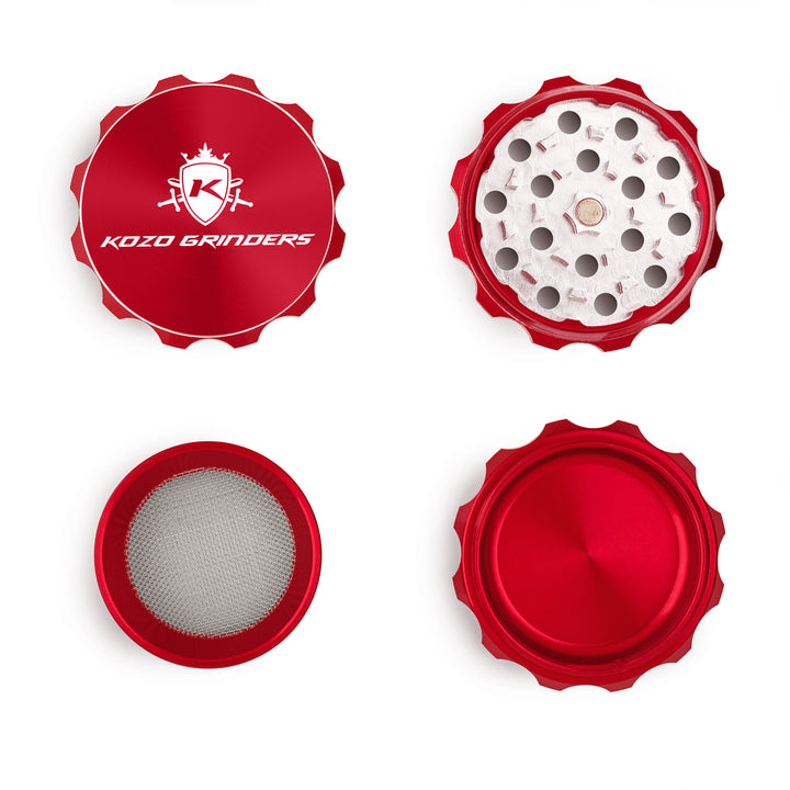 KOZO Grinder 50mm Red