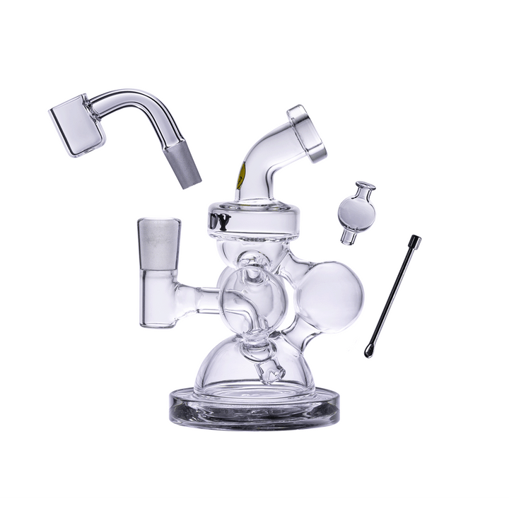 Goody Glass - Atom Mini Dab Rig 4-Piece Kit