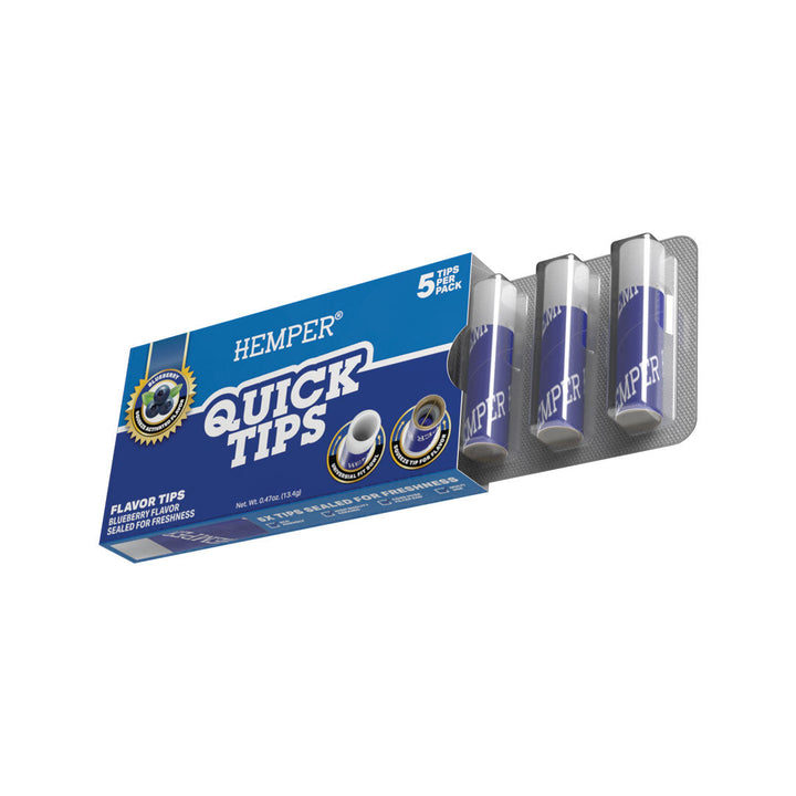 HEMPER - Blueberry Quick Tips - Display 10ct