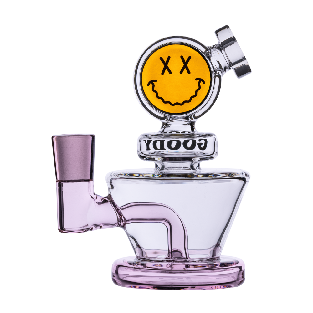 Goody Glass - Big Face Mini Dab Rig 4-Piece Kit