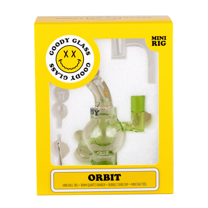 Goody Glass - Orbit Mini Dab Rig 4-Piece Kit