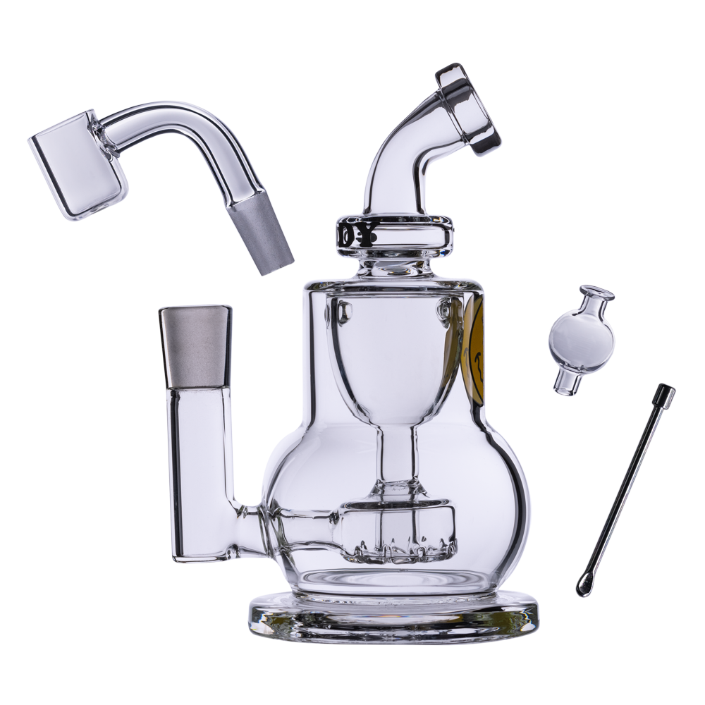 Goody Glass - The Chief Mini Dab Rig 4-Piece Kit