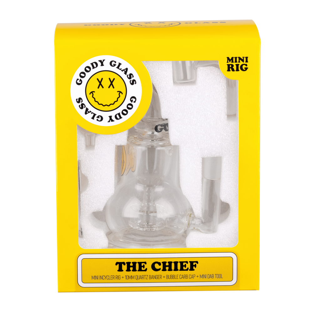 Goody Glass - The Chief Mini Dab Rig 4-Piece Kit