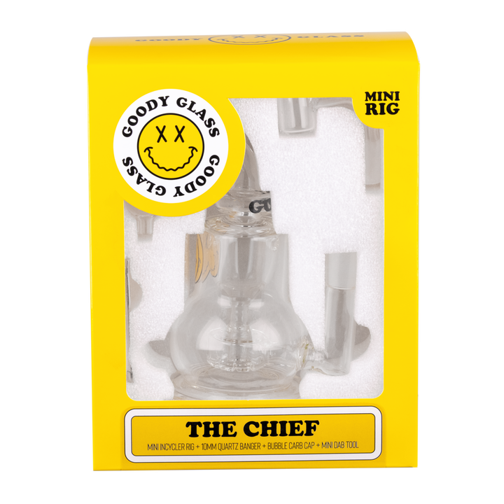 Goody Glass - The Chief Mini Dab Rig 4-Piece Kit