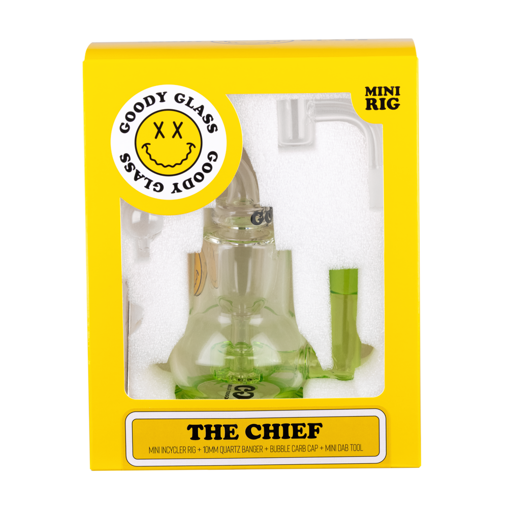 Goody Glass - The Chief Mini Dab Rig 4-Piece Kit