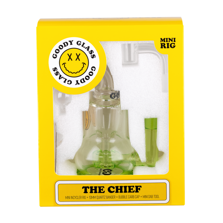 Goody Glass - The Chief Mini Dab Rig 4-Piece Kit