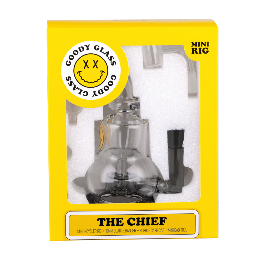 Goody Glass - The Chief Mini Dab Rig 4-Piece Kit