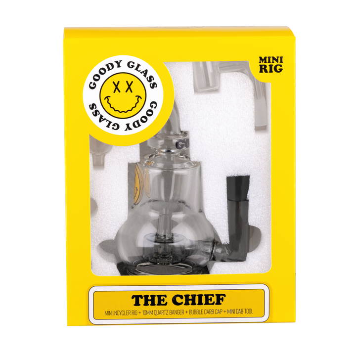 Goody Glass - The Chief Mini Dab Rig 4-Piece Kit
