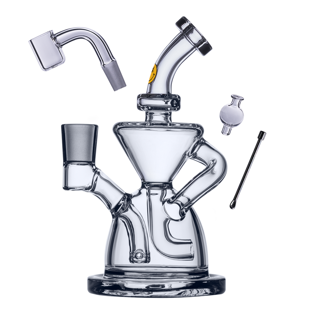 Goody Glass - Twister Mini Dab Rig 4-Piece Kit