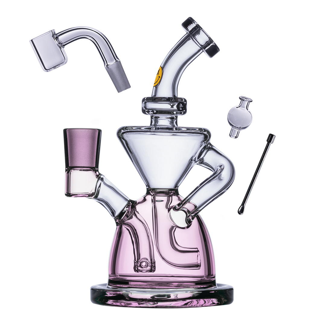 Goody Glass - Twister Mini Dab Rig 4-Piece Kit