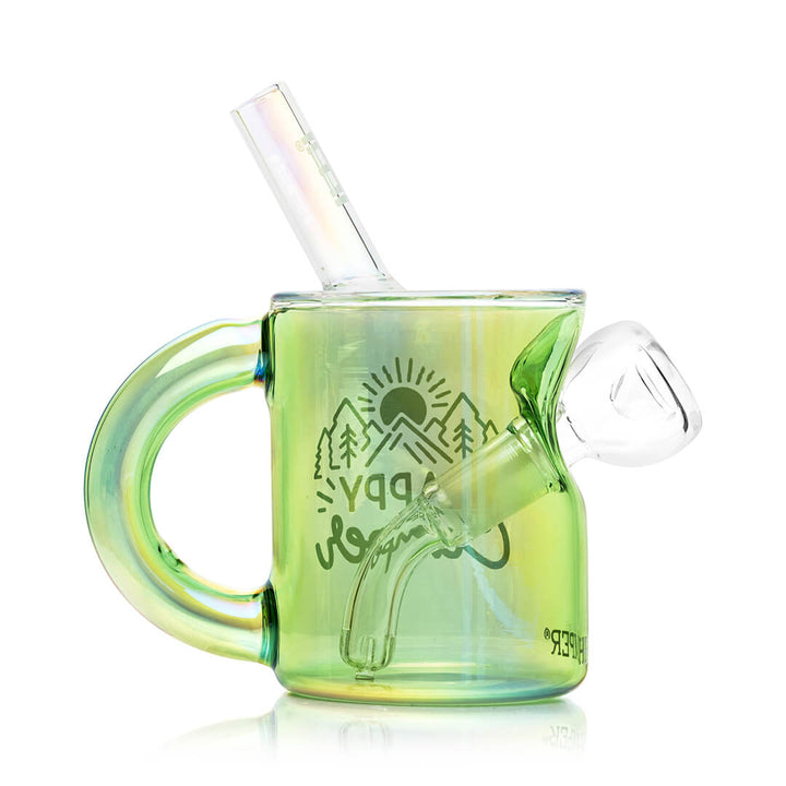 Happy Camper Campfire Mug Bong