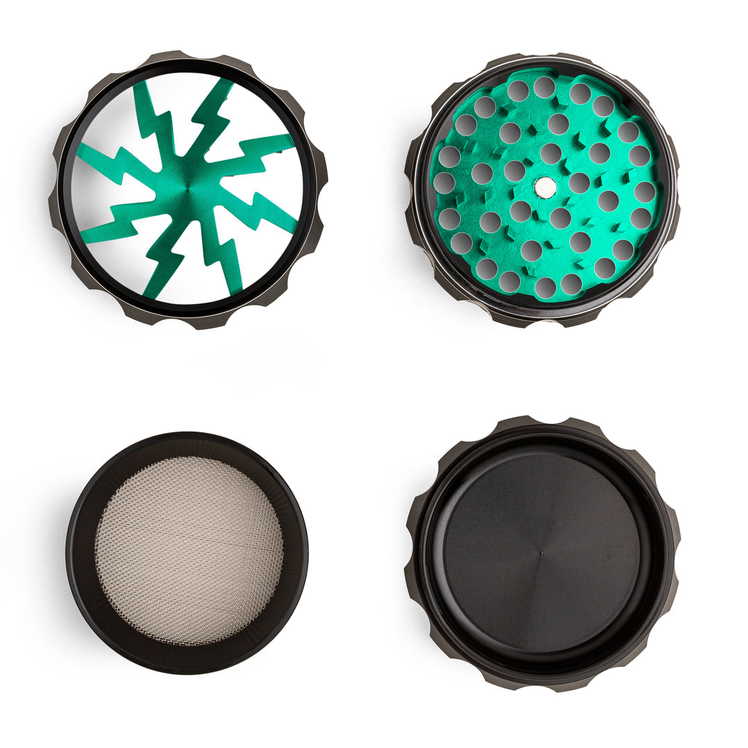 KOZO Grinder 63mm Green Lightning