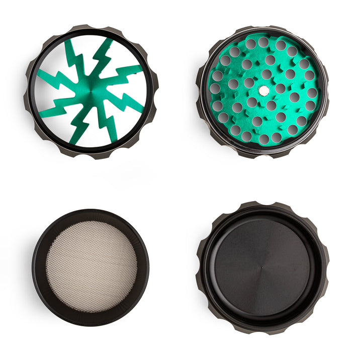 KOZO Grinder 63mm Green Lightning