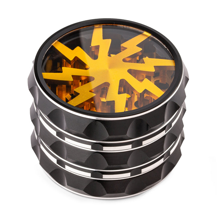 KOZO Grinder 63mm Gold Lightning