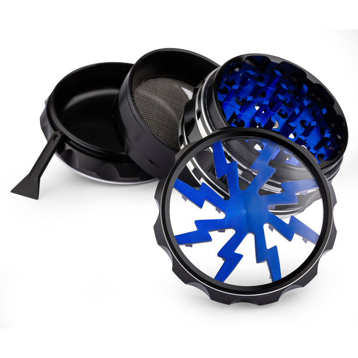 KOZO Grinder 63mm Blue Lightning