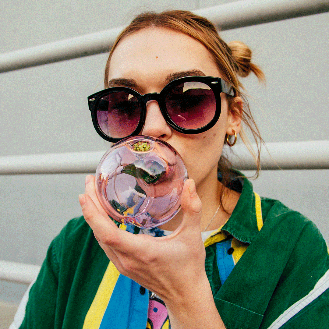 Goody Glass - Peachy Hand Pipe