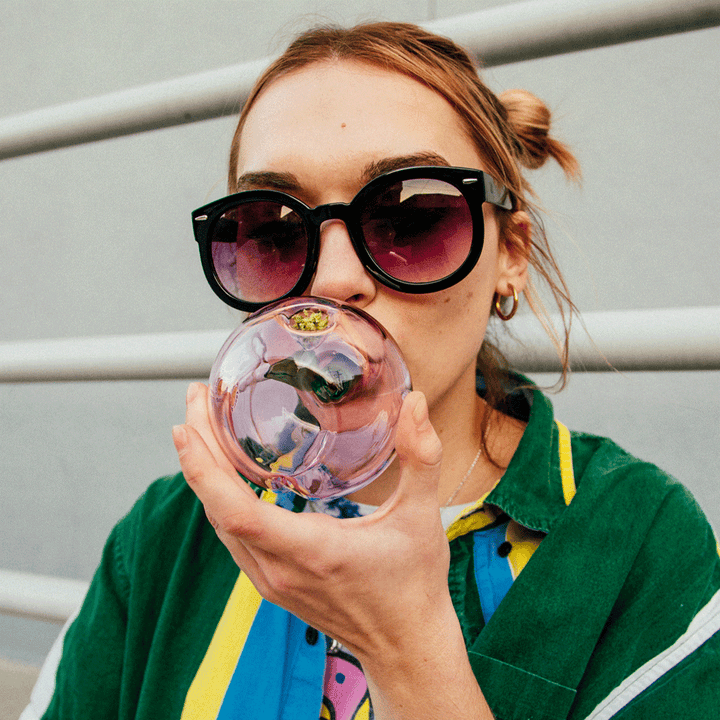 Goody Glass - Peachy Hand Pipe