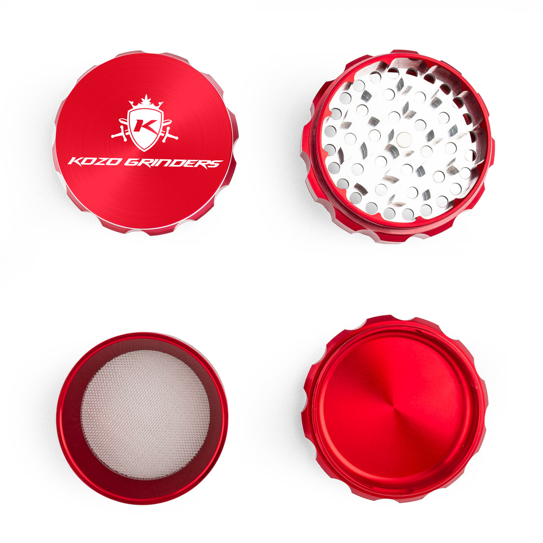 KOZO Grinder 76mm Red